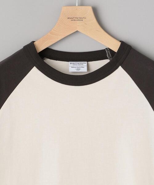 BEAUTY&YOUTH UNITED ARROWS（ビューティーアンドユースユナイテッドアローズ）の「【Wellness Sports Wear】 BY ラグラン カットソー（Tシャツ/カットソー・メンズ・ネイビー/ライム/ベージュ/ダークグレー・M/L/S/XL）」の18枚目の写真