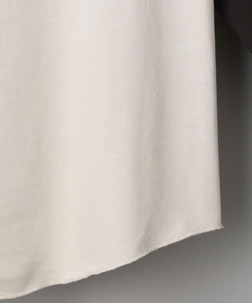 BEAUTY&YOUTH UNITED ARROWS（ビューティーアンドユースユナイテッドアローズ）の「【Wellness Sports Wear】 BY ラグラン カットソー（Tシャツ/カットソー・メンズ・ネイビー/ライム/ベージュ/ダークグレー・M/L/S/XL）」の8枚目の写真