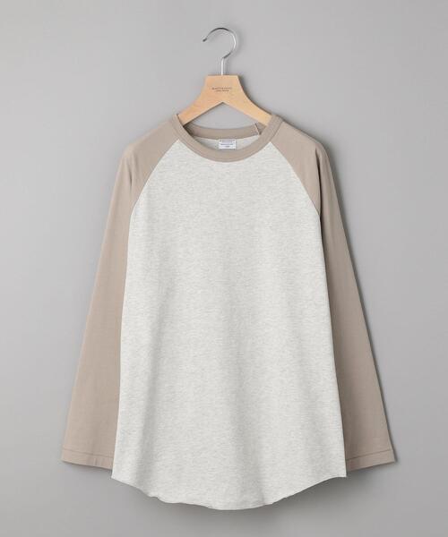 BEAUTY&YOUTH UNITED ARROWS（ビューティーアンドユースユナイテッドアローズ）の「【Wellness Sports Wear】 BY ラグラン カットソー（Tシャツ/カットソー・メンズ・ネイビー/ライム/ベージュ/ダークグレー・M/L/S/XL）」の5枚目の写真