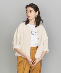 BEAUTY&YOUTH UNITED ARROWS | BY Vネックドルマンスリーブシャツ(シャツ/ブラウス)