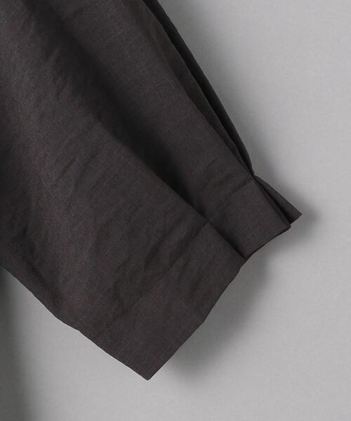 BEAUTY&YOUTH UNITED ARROWS（ビューティーアンドユースユナイテッドアローズ）の「BY Vネックドルマンスリーブシャツ（シャツ/ブラウス・レディース・ダークグレー/ナチュラル/オリーブ・FREE）」の20枚目の写真