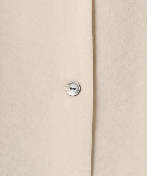 BEAUTY&YOUTH UNITED ARROWS（ビューティーアンドユースユナイテッドアローズ）の「BY Vネックドルマンスリーブシャツ（シャツ/ブラウス・レディース・ダークグレー/ナチュラル/オリーブ・FREE）」の13枚目の写真