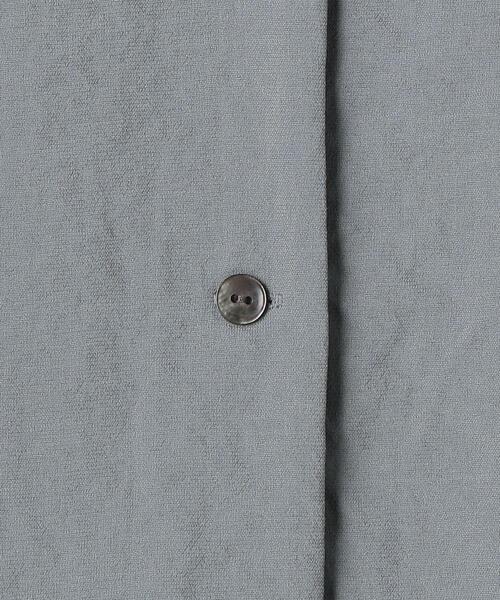 BEAUTY&YOUTH UNITED ARROWS（ビューティーアンドユースユナイテッドアローズ）の「BY Vネックドルマンスリーブシャツ（シャツ/ブラウス・レディース・ダークグレー/ナチュラル/オリーブ・FREE）」の15枚目の写真