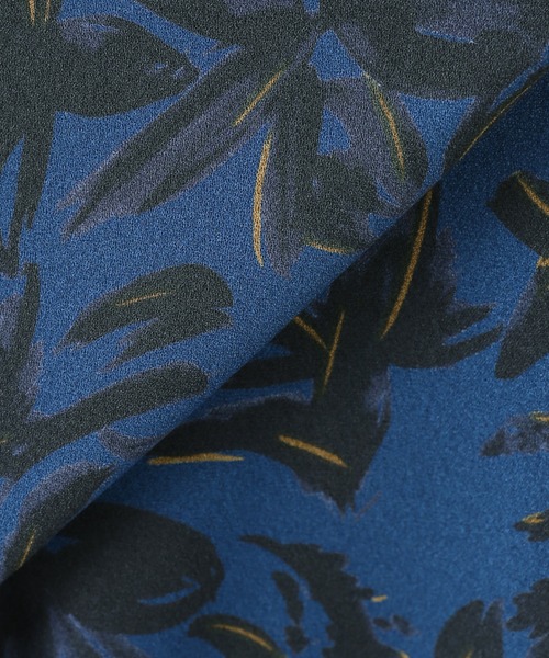 JOURNAL STANDARD（ジャーナルスタンダード）の「リーフフラワープリントパンツ◆（その他パンツ・レディース・ブラック/ブルー・38/36）」の16枚目の写真