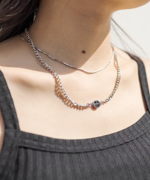 RASVOA（ラスボア）の「スマイルチェーンネックレス（ネックレス・レディース・シルバー・FREE）」の15枚目の写真