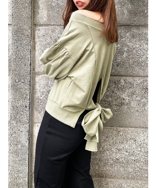 セール Oneway Backリボントップス Tシャツ カットソー One Way ワンウェイ のファッション通販 Zozotown