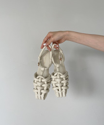 SANSeLF | 【SANSeLF】crossing flat shoes　　sans11s1(サンダル)