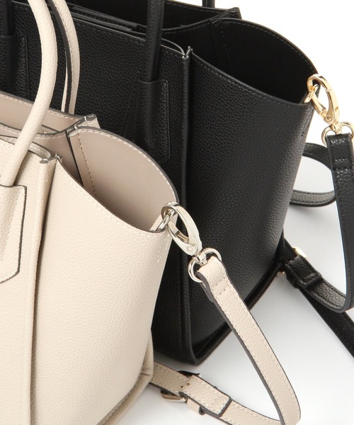 LEPSIM（レプシィム）の「軽量２ＷＡＹ ＢＡＧ　 948700（ショルダーバッグ・レディース・ライトグレー/ブラック/グリーン/キャメル/アイボリー・ONE SIZE）」の13枚目の写真