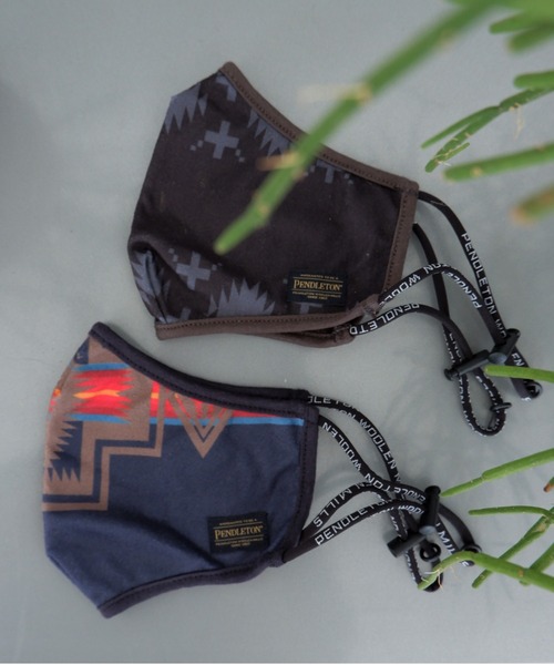 PENDLETON(ペンドルトン)の「MANASTASH×PENDLETON/マナスタッシュ×ペンドルトン 2P MASK(EX COLOR) HOLDER & CASE マスク(マスク・メンズ・ブラック・FREE)」の6枚目の写真