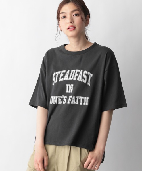 globe tシャツ セール】USAコットンカレッジプリントT/949742（Tシャツ/カットソー