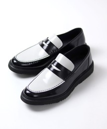 Comfy Shaborn / whoop-de-doo ソフトガラスレザーローファー