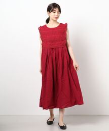 Samansa Mos2 | ノースリフリルレースワンピ(ワンピース)