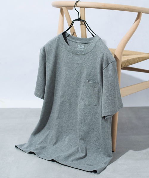 FRUIT OF THE LOOM(フルーツオブザルーム)の「【FRUIT OF THE LOOM】7オンス ヘビーウェイトパックポケットTシャツ 14669000(Tシャツ/カットソー・メンズ・ホワイト/ブラック/ベージュ/ネイビー/グレー/カーキ・MEDIUM/LARGE/X-LARGE)」の1枚目の写真
