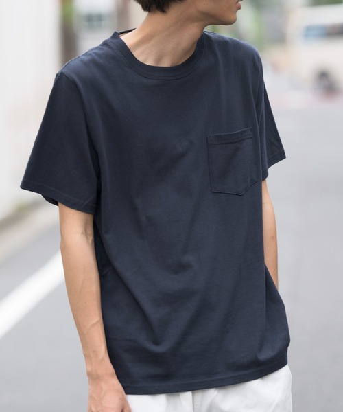 FRUIT OF THE LOOM(フルーツオブザルーム)の「【FRUIT OF THE LOOM】7オンス ヘビーウェイトパックポケットTシャツ 14669000(Tシャツ/カットソー・メンズ・ホワイト/ブラック/ベージュ/ネイビー/グレー/カーキ・MEDIUM/LARGE/X-LARGE)」の13枚目の写真