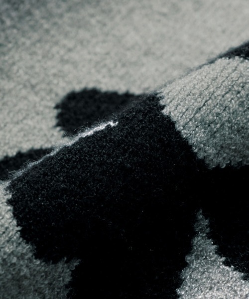 RANAN(ラナン)の「ジャカードニットチュニック(チュニック・レディース・ブラック/ベージュ/グレー/ボルドー・3L/M/LL/L)」の8枚目の写真