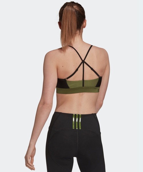 adidas(アディダス)の「カーリー・クロス ビキニトップ / アディダス(水着・レディース・モスグリーン・SMALL/MEDIUM/LARGE/X-LARGE/XX-LARGE)」の6枚目の写真