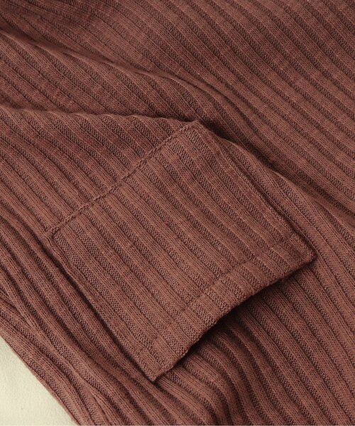 apres les cours（アプレレクール）の「足つきリブカバーオール（ロンパース・キッズ・ダークブラウン/ブラウン/イエロー/ブルー/アイボリー・80/70/60）」の21枚目の写真