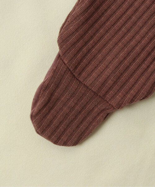 apres les cours（アプレレクール）の「足つきリブカバーオール（ロンパース・キッズ・ダークブラウン/ブラウン/イエロー/ブルー/アイボリー・80/70/60）」の22枚目の写真