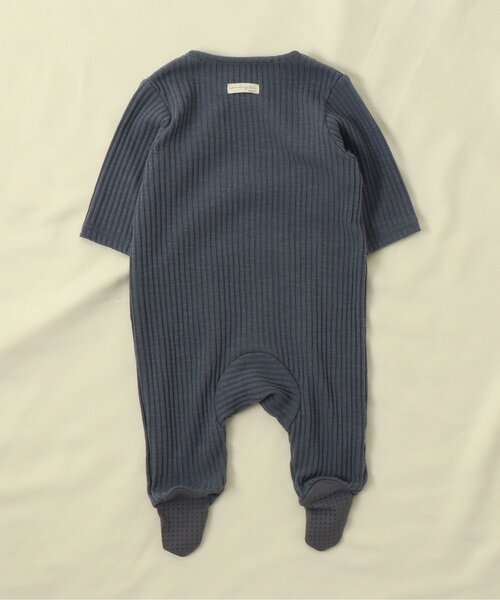 apres les cours（アプレレクール）の「足つきリブカバーオール（ロンパース・キッズ・ダークブラウン/ブラウン/イエロー/ブルー/アイボリー・80/70/60）」の14枚目の写真