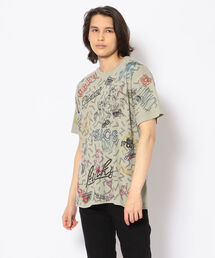 Kare/ME | Kare/ME（カーミー）1980総柄Tシャツ(Tシャツ/カットソー)