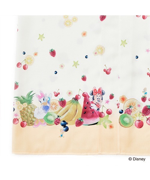 Disney(ディズニー)の「Disney(ディズニー)トロピカル浴衣(ミニー&デイジー&クラリスver.)(浴衣・レディース・イエロー/ブルー・MEDIUM)」の10枚目の写真