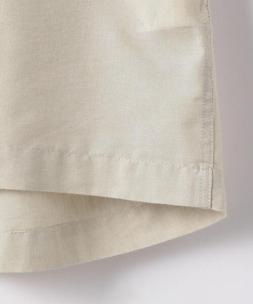 green label relaxing(グリーンレーベルリラクシング)の「OLT<green label relaxing>ALBINI C/L バンドカラー 半袖 シャツ(シャツ/ブラウス・メンズ・ブラック/コバルトブルー/ベージュ/オリーブ・MEDIUM/SMALL/LARGE/X-LARGE)」の15枚目の写真