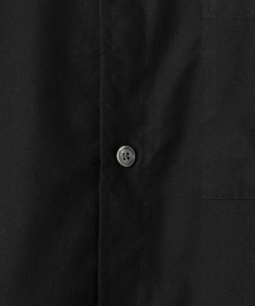 green label relaxing(グリーンレーベルリラクシング)の「OLT<green label relaxing>ALBINI C/L バンドカラー 半袖 シャツ(シャツ/ブラウス・メンズ・ブラック/コバルトブルー/ベージュ/オリーブ・MEDIUM/SMALL/LARGE/X-LARGE)」の19枚目の写真