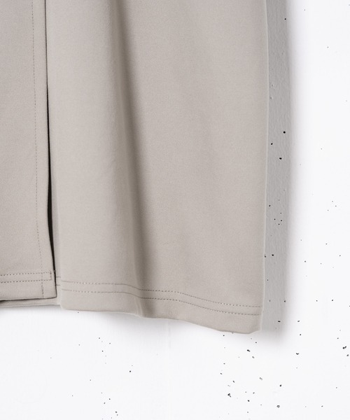 Alcindor Materials（アルシンダーマテリアルズ）の「micro suede poncho T shirts/マイクロスウェードポンチョTシャツ（Tシャツ/カットソー・メンズ・ベージュ/ブラウン・MEDIUM/LARGE）」の18枚目の写真