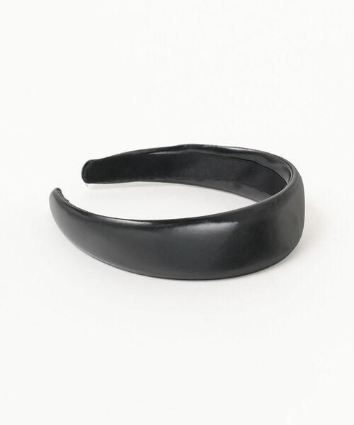 Ray BEAMS（レイビームス）の「Casselini × Ray BEAMS / 別注 グロス カチューシャ（カチューシャ・レディース・ベージュ/ブラック・ONE SIZE）」の6枚目の写真