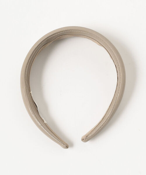 Ray BEAMS（レイビームス）の「Casselini × Ray BEAMS / 別注 グロス カチューシャ（カチューシャ・レディース・ベージュ/ブラック・ONE SIZE）」の8枚目の写真