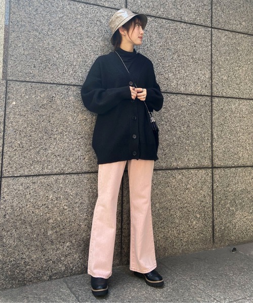 EPIMI E'PIMMY（エピミエピミー）の「シンプルハイネックニットソー（Tシャツ/カットソー・レディース・オフホワイト/ブラック/ベージュ・MEDIUM）」の15枚目の写真