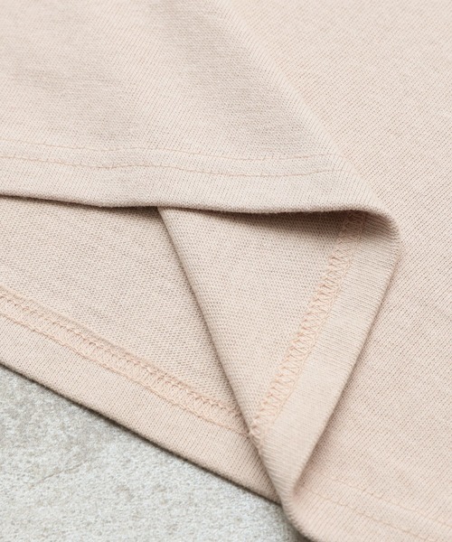 reca（レカ）の「立体ロゴ刺繍ロングスリーブTシャツ（Tシャツ/カットソー・レディース・チャコール/ブラック/オフホワイト/ベージュ・FREE）」の14枚目の写真