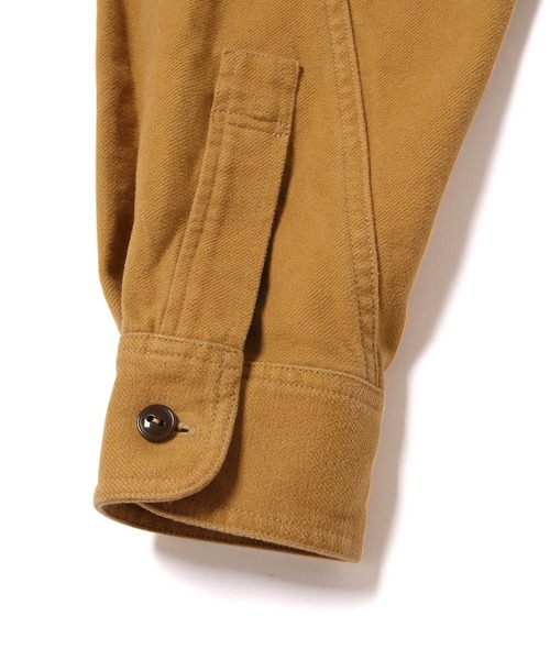 WILD LIFE TAILOR Adam et Rope'(ワイルドテーラーアダムエロペ )の「【WILD LIFE TAILOR】ヘビーネル ハーフジップ プルオーバーシャツ(シャツ/ブラウス・メンズ・ブラック/イエロー系その他3・M/L)」の8枚目の写真