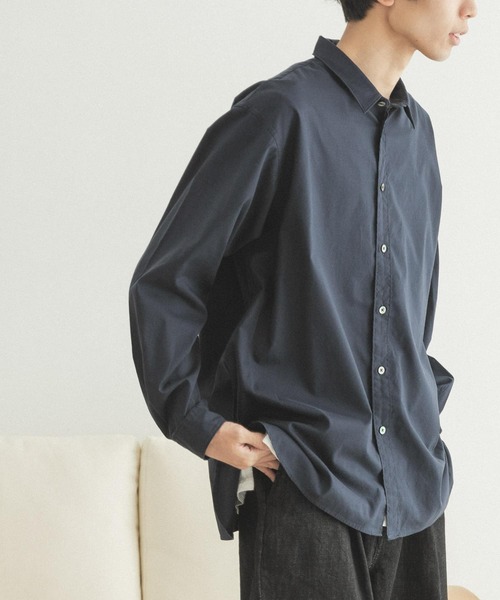 FORK&SPOON（フォークアンドスプーン）の「FORK&SPOON　レギュラーカラーシャツ（シャツ/ブラウス・メンズ・ネイビー/ストライプ・4/5）」の7枚目の写真