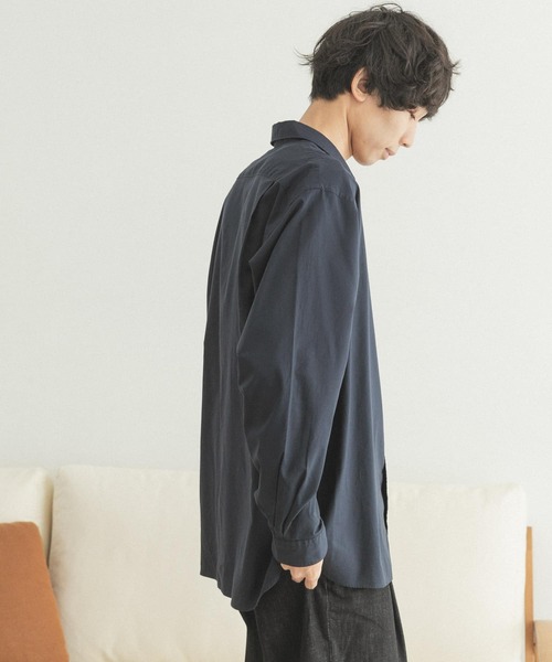 FORK&SPOON（フォークアンドスプーン）の「FORK&SPOON　レギュラーカラーシャツ（シャツ/ブラウス・メンズ・ネイビー/ストライプ・4/5）」の21枚目の写真