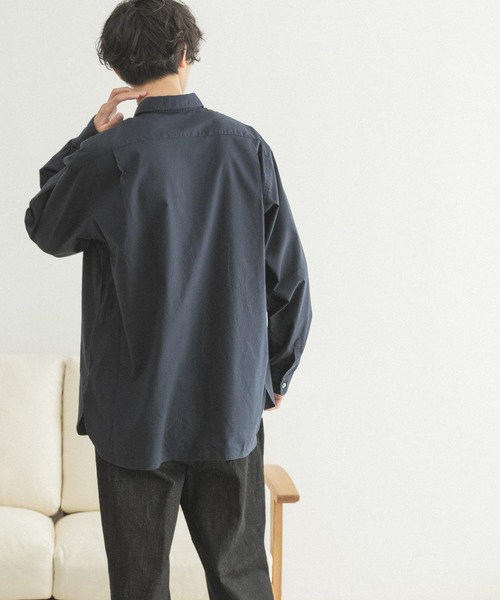 FORK&SPOON（フォークアンドスプーン）の「FORK&SPOON　レギュラーカラーシャツ（シャツ/ブラウス・メンズ・ネイビー/ストライプ・4/5）」の12枚目の写真