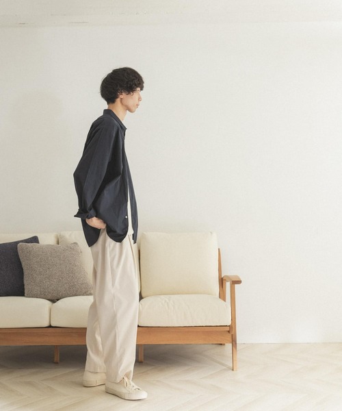 FORK&SPOON（フォークアンドスプーン）の「FORK&SPOON　レギュラーカラーシャツ（シャツ/ブラウス・メンズ・ネイビー/ストライプ・4/5）」の13枚目の写真