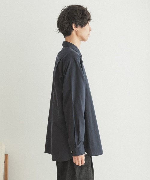 FORK&SPOON（フォークアンドスプーン）の「FORK&SPOON　レギュラーカラーシャツ（シャツ/ブラウス・メンズ・ネイビー/ストライプ・4/5）」の6枚目の写真