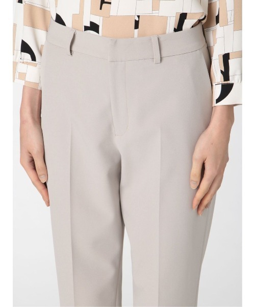 m.f.editorial（エムエフエディトリアル）の「エムエフエディトリアルレディース/m.f.editorial：Women ダブルクロス セットアップ テーパードパンツ ライトグレー  （セットアップジャケット・スカートございます）（スーツパンツ・レディース・ライトグレー・LARGE/S/X-LARGE/MEDIUM）」の12枚目の写真