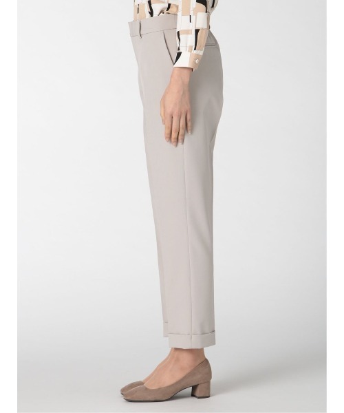 m.f.editorial（エムエフエディトリアル）の「エムエフエディトリアルレディース/m.f.editorial：Women ダブルクロス セットアップ テーパードパンツ ライトグレー  （セットアップジャケット・スカートございます）（スーツパンツ・レディース・ライトグレー・LARGE/S/X-LARGE/MEDIUM）」の9枚目の写真