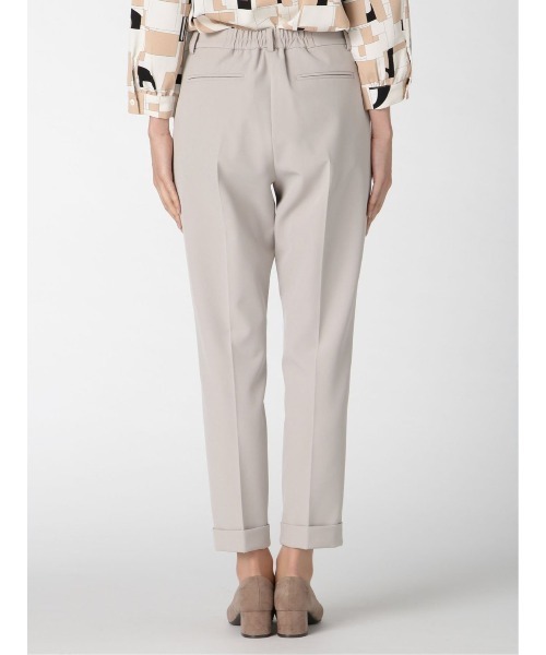 m.f.editorial（エムエフエディトリアル）の「エムエフエディトリアルレディース/m.f.editorial：Women ダブルクロス セットアップ テーパードパンツ ライトグレー  （セットアップジャケット・スカートございます）（スーツパンツ・レディース・ライトグレー・LARGE/S/X-LARGE/MEDIUM）」の8枚目の写真