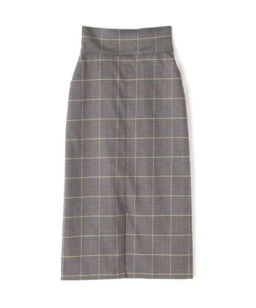 N.（N. Natural Beauty Basic）（エヌエヌナチュラルビューティーベーシック）の「【S Size Line】チェックナロースカート（スカート・レディース・グレー系その他/ブラウン系その他・SMALL/MEDIUM）」の21枚目の写真
