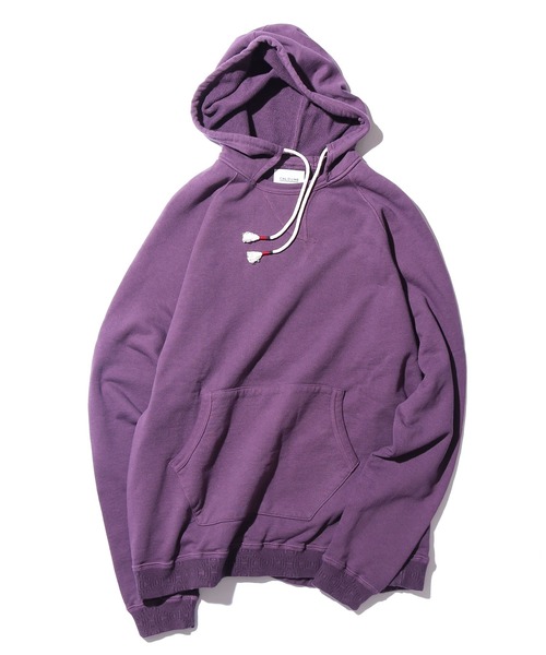 CAL O LINE(キャルオーライン)の「CAL O LINE / キャルオーライン FIN V RAGLAN PARKA パーカー(パーカー・メンズ・ブルー/ダークパープル・S/M)」の18枚目の写真