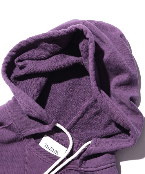 CAL O LINE(キャルオーライン)の「CAL O LINE / キャルオーライン FIN V RAGLAN PARKA パーカー(パーカー・メンズ・ブルー/ダークパープル・S/M)」の5枚目の写真