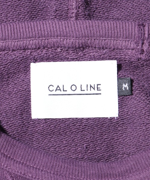 CAL O LINE(キャルオーライン)の「CAL O LINE / キャルオーライン FIN V RAGLAN PARKA パーカー(パーカー・メンズ・ブルー/ダークパープル・S/M)」の6枚目の写真