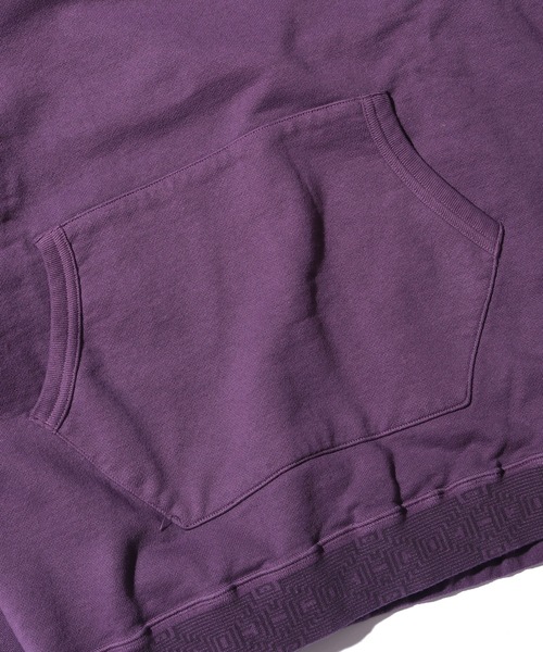 CAL O LINE(キャルオーライン)の「CAL O LINE / キャルオーライン FIN V RAGLAN PARKA パーカー(パーカー・メンズ・ブルー/ダークパープル・S/M)」の10枚目の写真