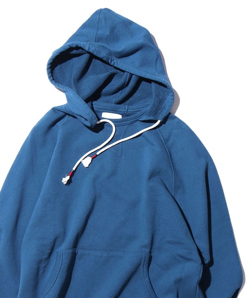 CAL O LINE(キャルオーライン)の「CAL O LINE / キャルオーライン FIN V RAGLAN PARKA パーカー(パーカー・メンズ・ブルー/ダークパープル・S/M)」の17枚目の写真