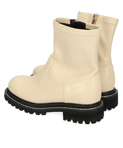 ORiental TRaffic（オリエンタルトラフィック）の「タンクソールストレッチブーツ/11414（ブーツ・レディース・ホワイト/ブラック/ブラウン・LL/3L/SS/S/M/L）」の6枚目の写真