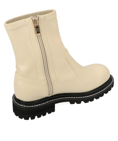 ORiental TRaffic（オリエンタルトラフィック）の「タンクソールストレッチブーツ/11414（ブーツ・レディース・ホワイト/ブラック/ブラウン・LL/3L/SS/S/M/L）」の11枚目の写真