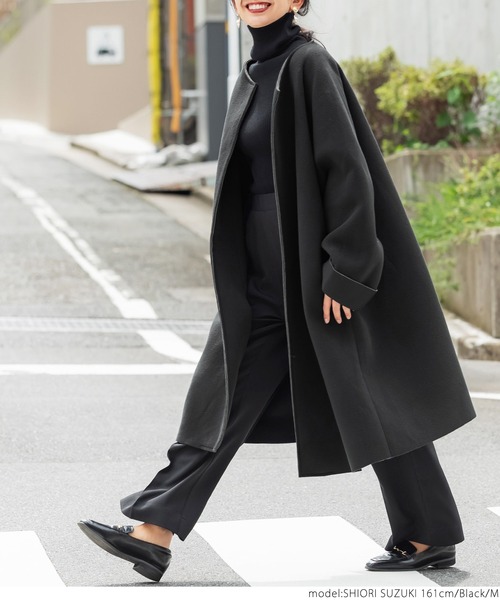 coca（coca）（コカ）の「ボンディングコート（ノーカラーコート